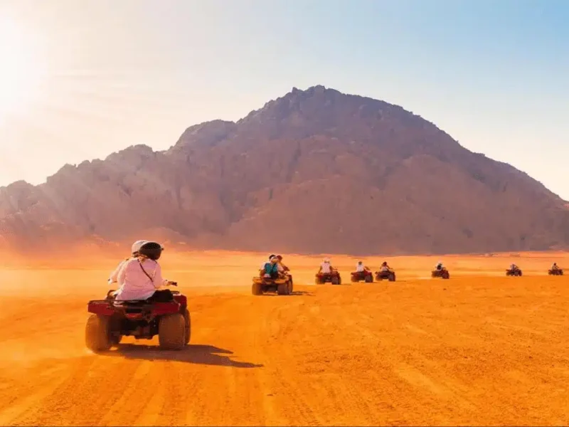 Hurghada super safari reviews - Quad biking in the desert