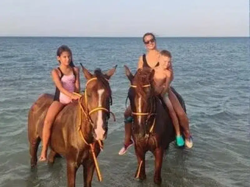 Romantic Horse Riding Hurghada Experience