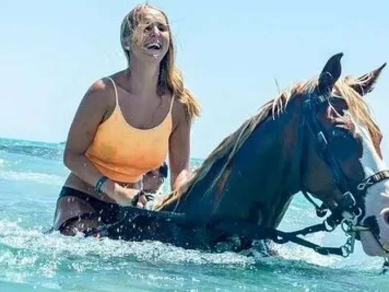 guided horse riding desert hurghada trip