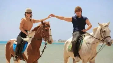horse riding at sunset hurghada tour
