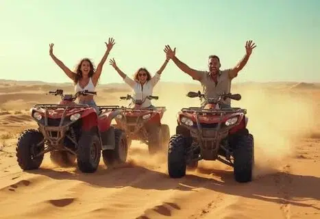 Desert quad biking Egypt