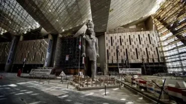 Grand Egyptian Museum tours from Hurghada 2026 - iconic entrance