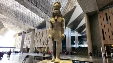 Grand Egyptian Museum tours from Hurghada 2026 - iconic entrance